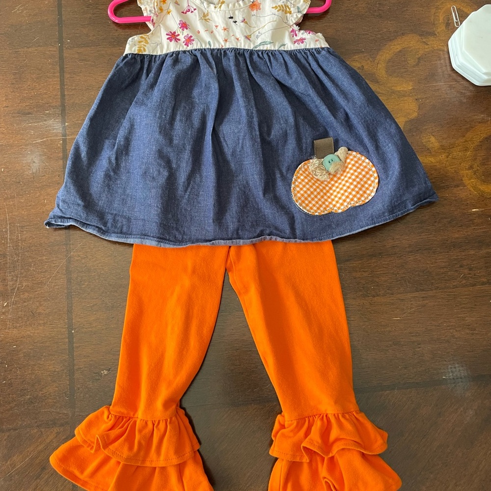 Ricrac & Ruffles Fall Dress